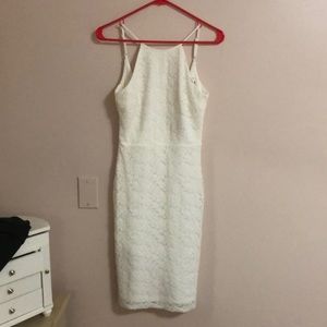 White “Magic of Love” Lulu’s bodycon dress